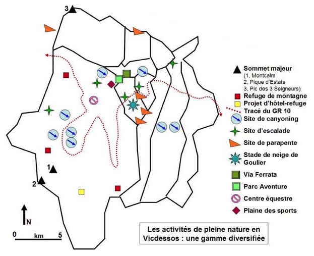 Les activités de pleine nature en Vicdessos : une gamme diversifiée